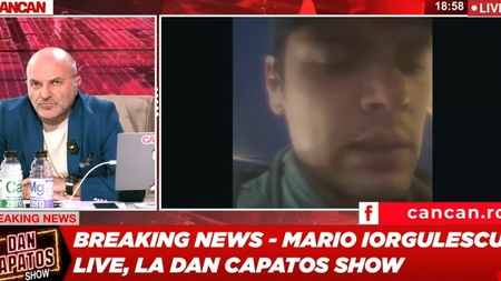 Mario Iorgulescu, dezvăluiri uluitoare în direct la Dan Capatos Show: ”Eu sunt nebun! Nu sunt apt de pușcărie”