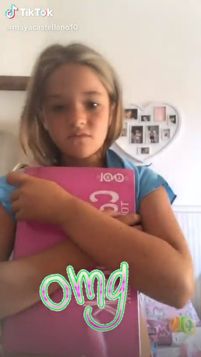 Maya Castellano, Regina TikTok-ului! Imagini de senzație cu frumoasa adolescentă și reacția Antoniei când își vede fata cântând