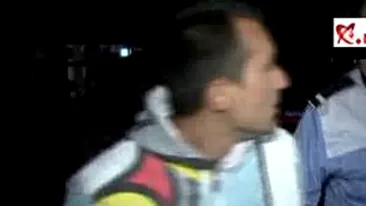 VIDEO Un sofer din Constanta a sarit sa bata jurnalistii!