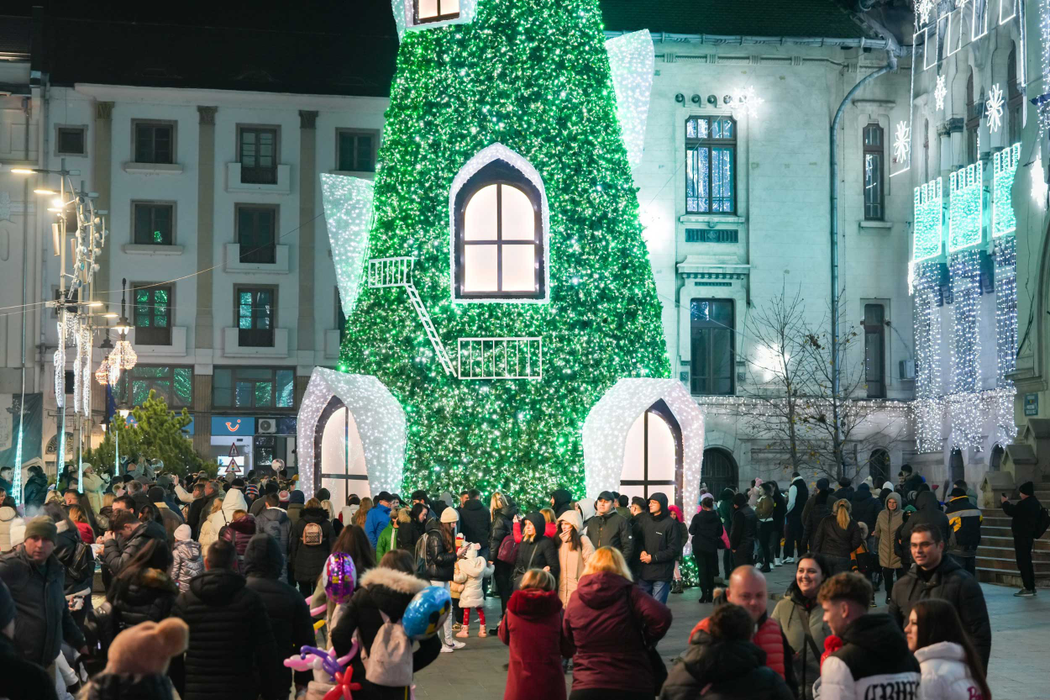 Comunicat de presă. Craiova 2023: Afluență record și ocupare 100% a spațiilor de cazare cu prilejul Târgului de Crăciun Craiova, votat al doilea cel mai frumos din Europa