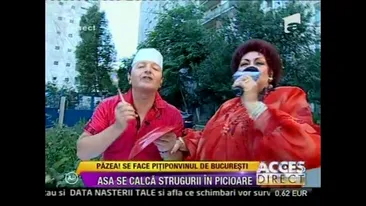 Pamela de Romania si sosia Adelinei Peatritu au facut must in picioarele goale!