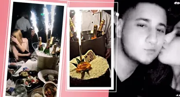 Fiul vicepremierului, super-party de ziua lui cu șampanie-top Moet și fructe de mare!