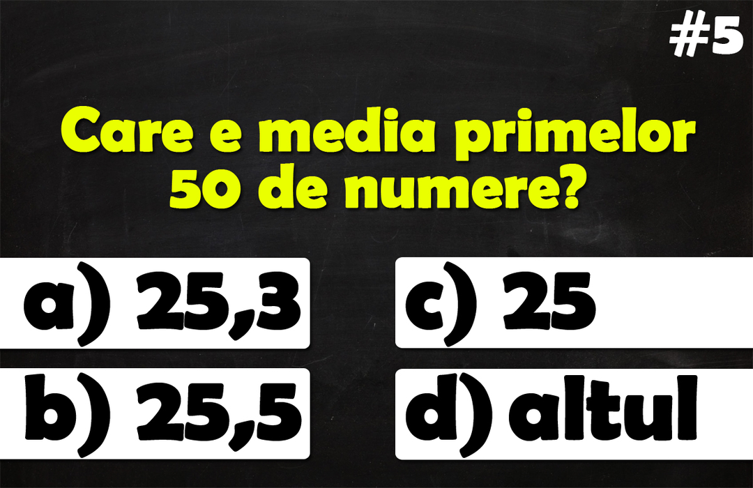 Testul IQ la care doar geniile răspund corect la cel puțin 8 din cele 10 întrebări | Prima: Cât face 90:10(1+2*3)-7?