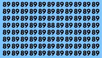 Test de perspicacitate | Găsiți numărul 88 în cel mult 5 secunde!