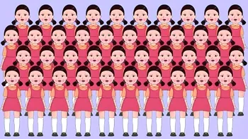 Test de inteligență | În doar 7 secunde, identificați care fată este diferită de toate celelalte