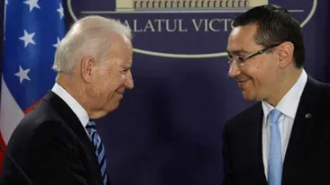 Vicepresedintele american, Joe Biden, l-a sunat pe Victor Ponta! Ce au discutat cei doi la telefon