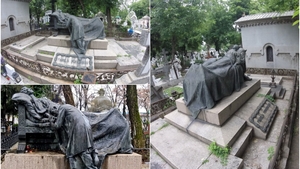 Statuia de pe Aleea Artiștilor din Cimitirul Bellu care ascunde o poveste sfâșietoare. Ce simbolizează sculptura de pe mormânt