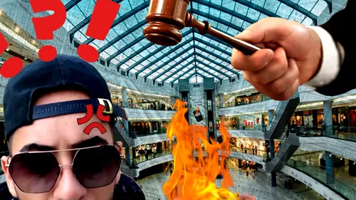 Fulgy al Clejanilor, anchetat penal de Poliție. A amenințat că incendiază un magazin din mall: ”A aprins bricheta și…”
