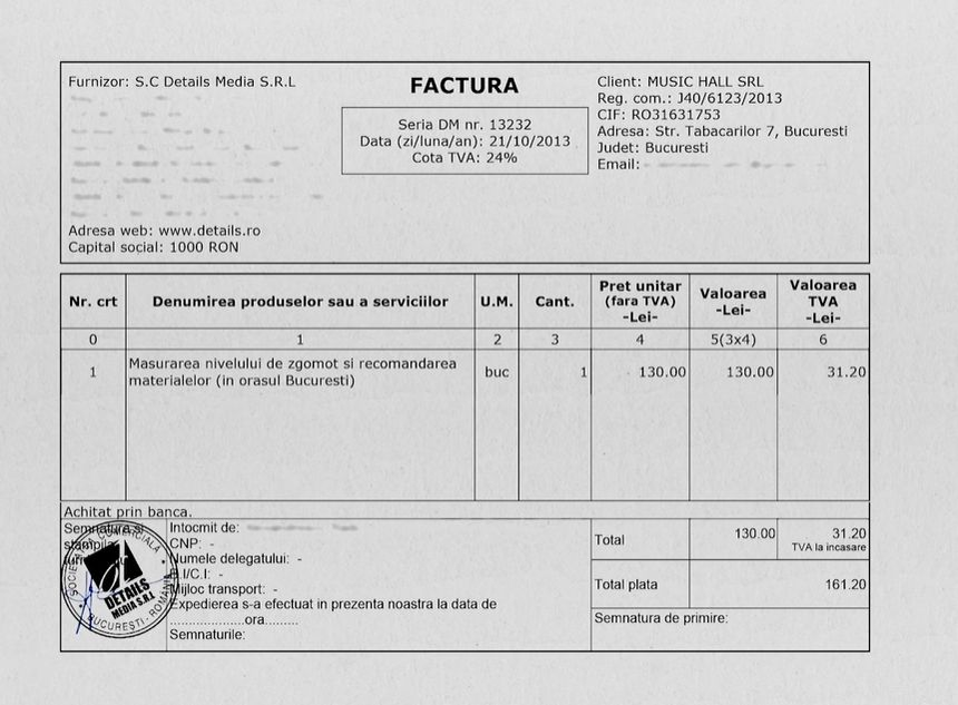 Patronii de la Colectiv au prezentat o serie de documente prin care încearcă să își dovedească buna-credință