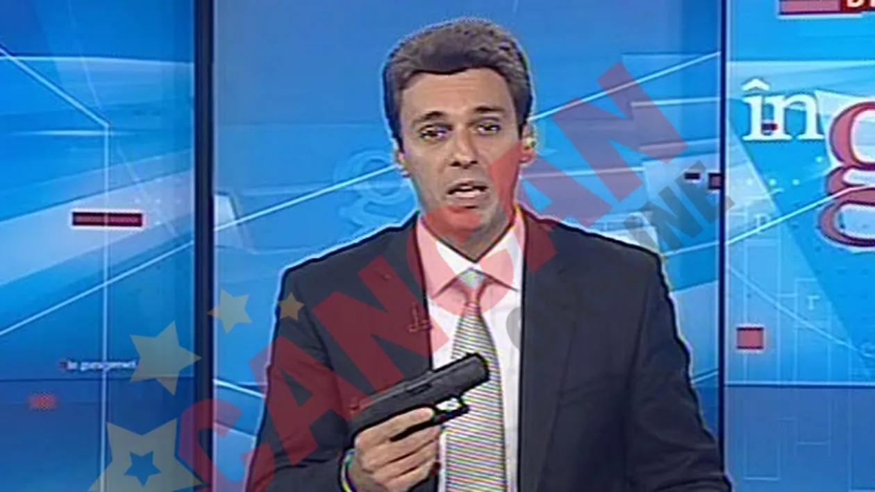 Mircea Badea, greu de ucis! Are mereu pistol la el, l-a aratat in emisiune