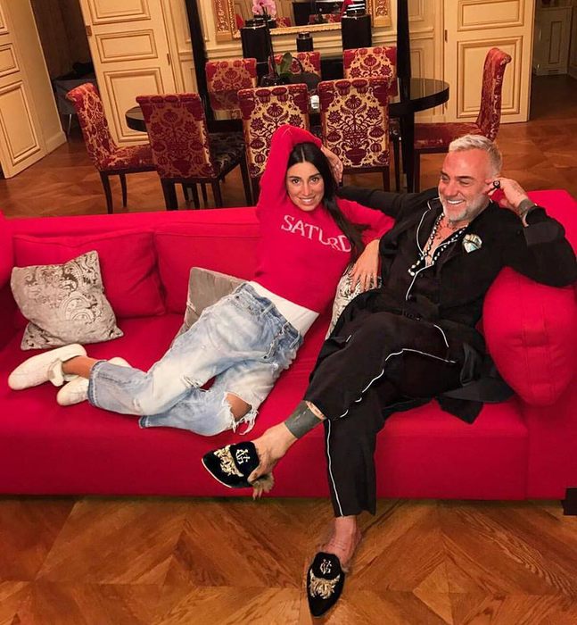 Gianluca Vacchi, cel mai spectaculos miliardar, alături de soţia lui, Georgia