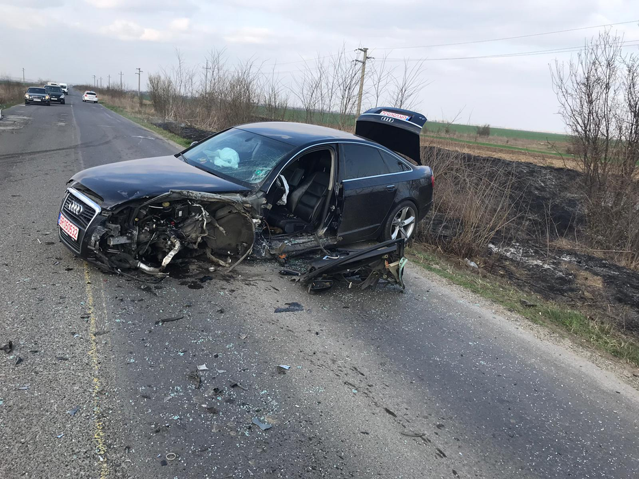 Urmările accidentului de pe DJ 507