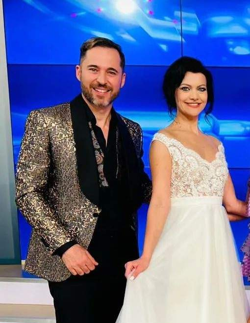 Dinu Maxer și Magdalena/ Foto: Instagram