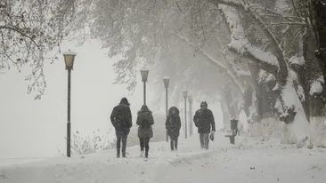 A venit gerul Bobotezei! Zonele în care ANM a anunțat ninsori violente, vânt puternic și polei
