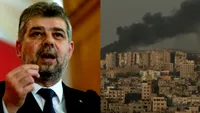 Situație disperată pentru 260 de români prinși în iadul din Fâșia Gaza. Premierul Marcel Ciolacu poartă negocieri pentru evacuarea acestora