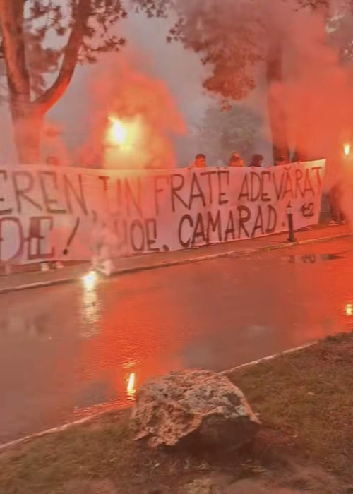 Gestul emoționant făcut de colegii lui Andrei Petrache, fotbalistul de la Rapid. A fost condus pe ultimul drum