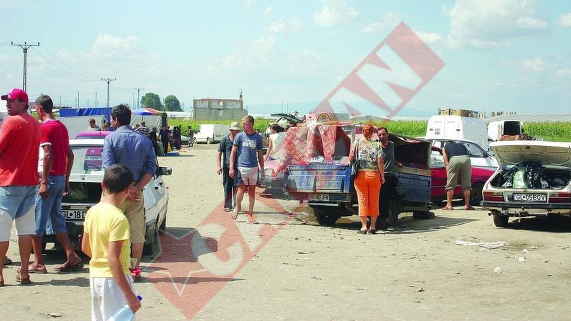 "Targ de sclavi" in Galati