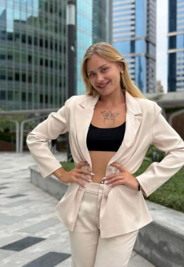 Maria Kovalchuk, în vârstă de 20 de anI, a fost găsită în stare gravă pe marginea unui drum din Dubai/ sursă foto: social media