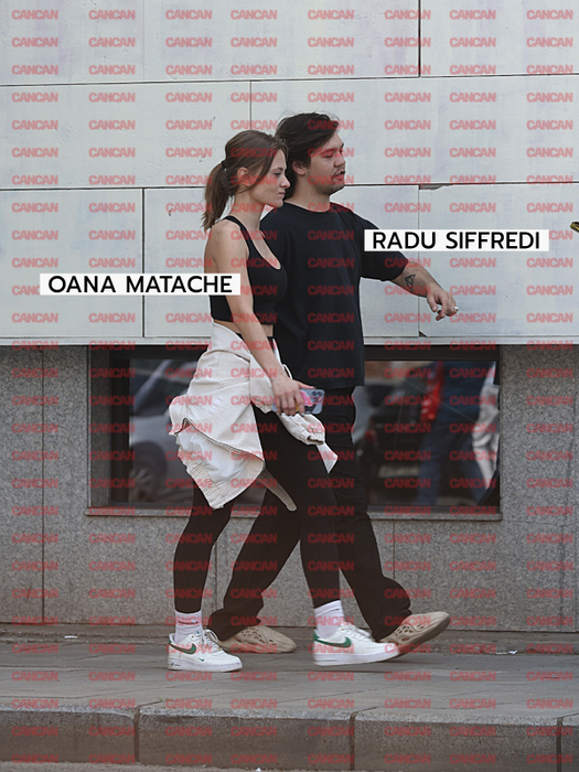 Oana și Radu se îndreaptă către supermarket (Foto: CANCAN.RO)