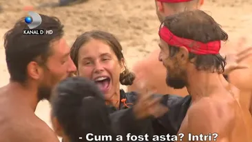 Imagini scandaloase cu Graţiela, la Survivor România! Andrei Duban, ce mai zici de data asta? A sărit şi l-a pupat, fără să îşi dea seama că este filmată