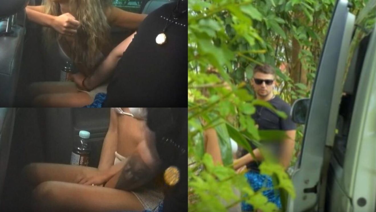 Iubita i-a dat "papucii" la Insula iubirii şi a trecut la atac! Atingeri în locuri interzise, fără să le pese de camerele de filmat