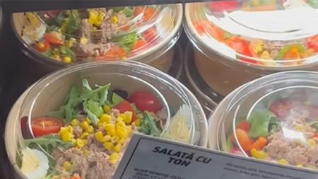 Cât costă o salată cu ton în Aeroportul Otopeni. Turiștii au crezut că este o eroare