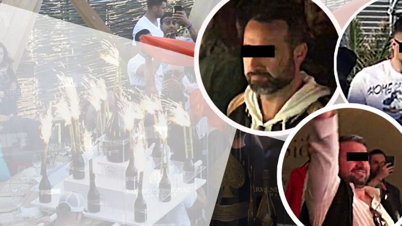 Filmări colosale cu „Împărații șampaniilor” din weekend… Ei au fost cei mai calificați plătitori de la NUBA și LOFT