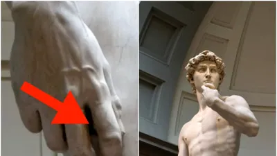 Detaliul uluitor descoperit la statuia David, veche de 500 de ani. Ce ascunde în mână