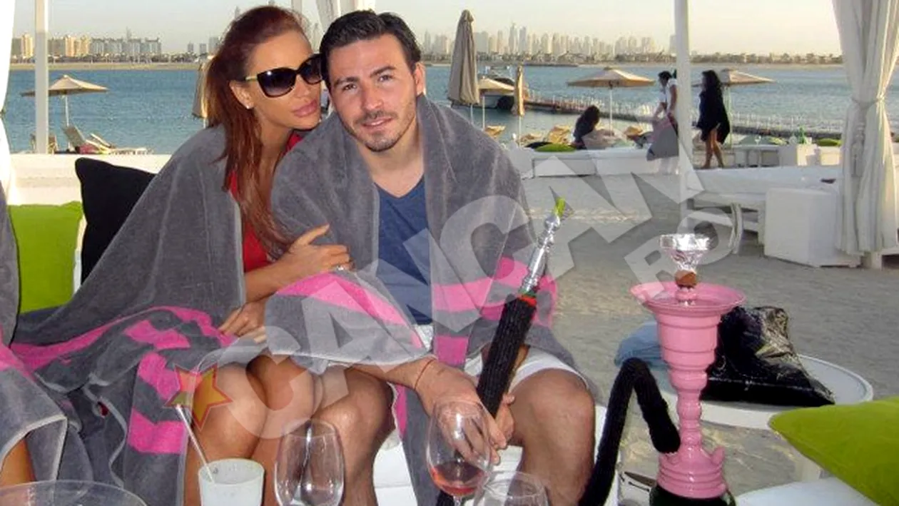 Bianca Dragusanu, pe plaja in Dubai cu geanta de 7.000 de euro! A fumat narghilea cu iubitul ei, Cristea