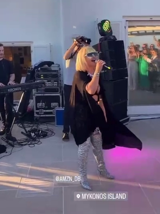 Loredana Groza, show de zile mari la ziua de naștere a lui Dragoș Buriu