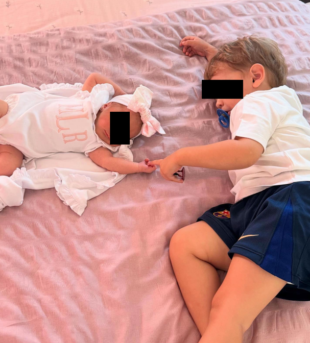 Haziran și Luis Gabriel au devenit părinți pentru a doua oară/ Sursa foto: Instagram