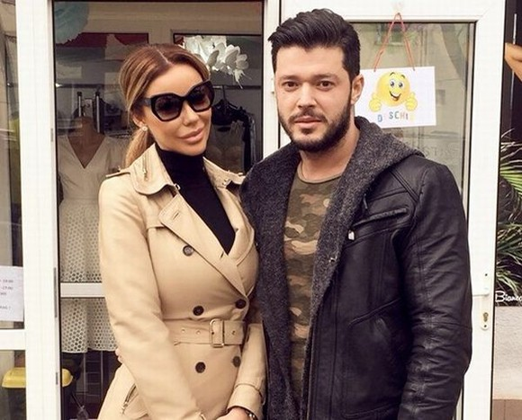 Victor și Bianca pe vremea când formau un cuplu fericit