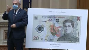 Greşeala de pe bancnota de 20 de lei pe care nu a sesizat-o nimeni, până acum! Ce scrie pe ea