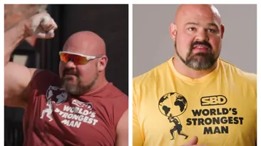 Ce mănâncă cel mai puternic om din lume. Brian Shaw consumă 10.000 de calorii pe zi