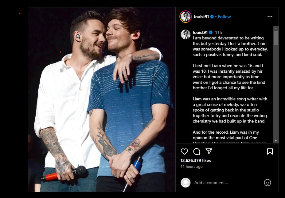 Omagiul trupei One Direction după moartea lui Liam Payne. Mesajele au curs gârlă