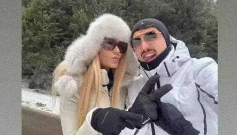 Emilia Ghinescu și Viorel sunt împreună de 10 luni. sursă - social media