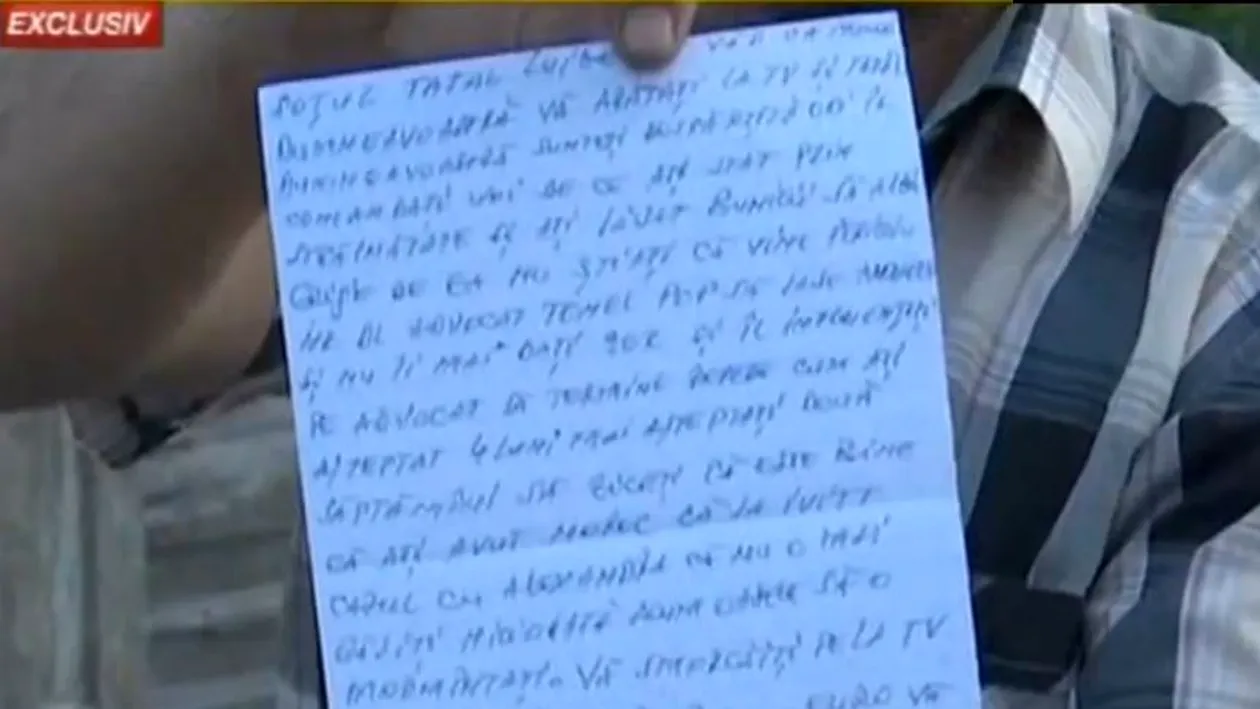 Scrisoarea cutremurătoare pe care părinții Luizei au primit-o: ”Nu mai căutați fetele, sunt moarte!”