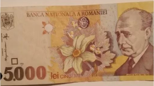 Te-ai putea îmbogăți! Prețul ireal la care se vinde o bancnotă de 5.000 de lei din 1998, acum, în 2024