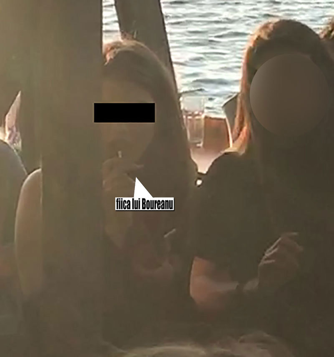 Fata lui Cristi Boureanu bea cu poftă alcool deşi este minoră