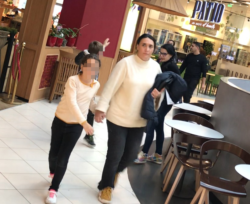 Soția juratului de la ”Masterchef” ,Cristina, alături de fiica Andreea