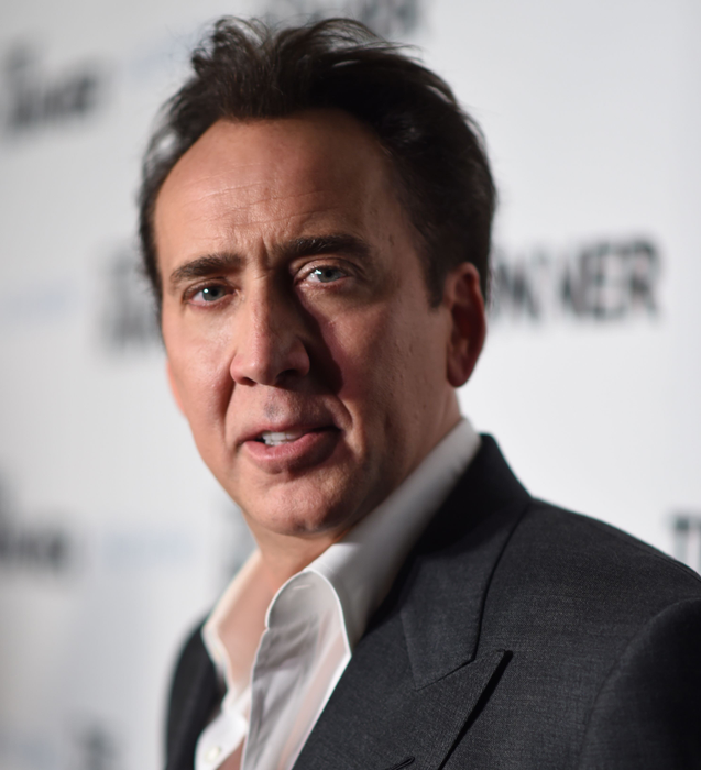 Mandatory Credit: Photo by Buckner/Variety/REX/Shutterstock (4929894y)
Nicolas Cage
'The Runner' Special Film Screening, Red Carpet, Los Angeles, America - 05 Aug 2015
