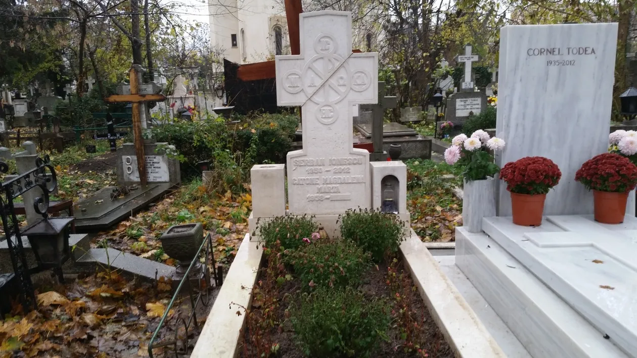 Magda Catone a uitat complet ca au fost impreuna si la bine si la greu si nu a mai trecut deloc pe la mormantul lui Serban Ionescu