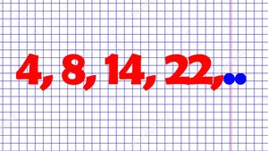 Test de inteligență de rezolvat în 15 secunde | Ce număr urmează în seria: 4, 8, 14, 22?