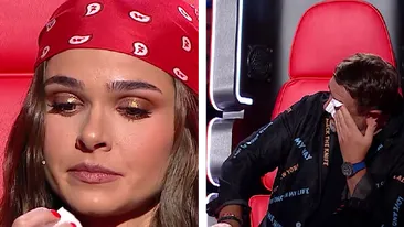 Lacrimi la Vocea României! Jurații au început să plângă pe rând, după piesa auzită: „Eu nu pot să vorbesc”