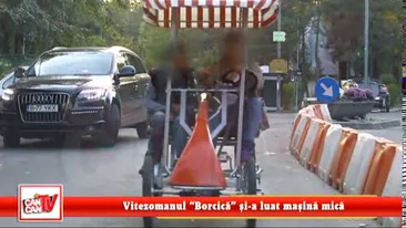 Vitezomanul Borcica si-a luat masina mica