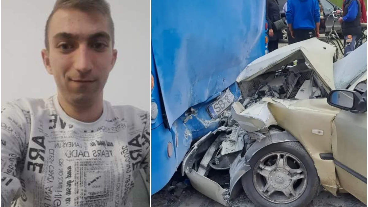 El este tânărul de 24 de ani care a murit după ce a intrat cu mașina într-un autobuz. Cristi n-a mai avut nicio șansă