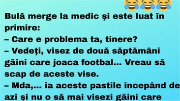 Bancul de miercuri | Bulă merge la doctor