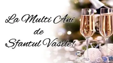Mesaje și felicitări de Sfântul Vasile. Imagini cu ”La mulți ani”