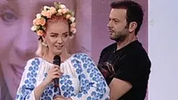 MARIA CONSTANTIN, moment unic în direct, când MIHAI MORAR i-a pus mâna pe burtică: „Mişcă, mişcă...“