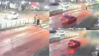 O mamă și copilul ei de 9 ani, spulberați pe o trecere de pietoni din Bragadiru. Camerele video au surprins momentul